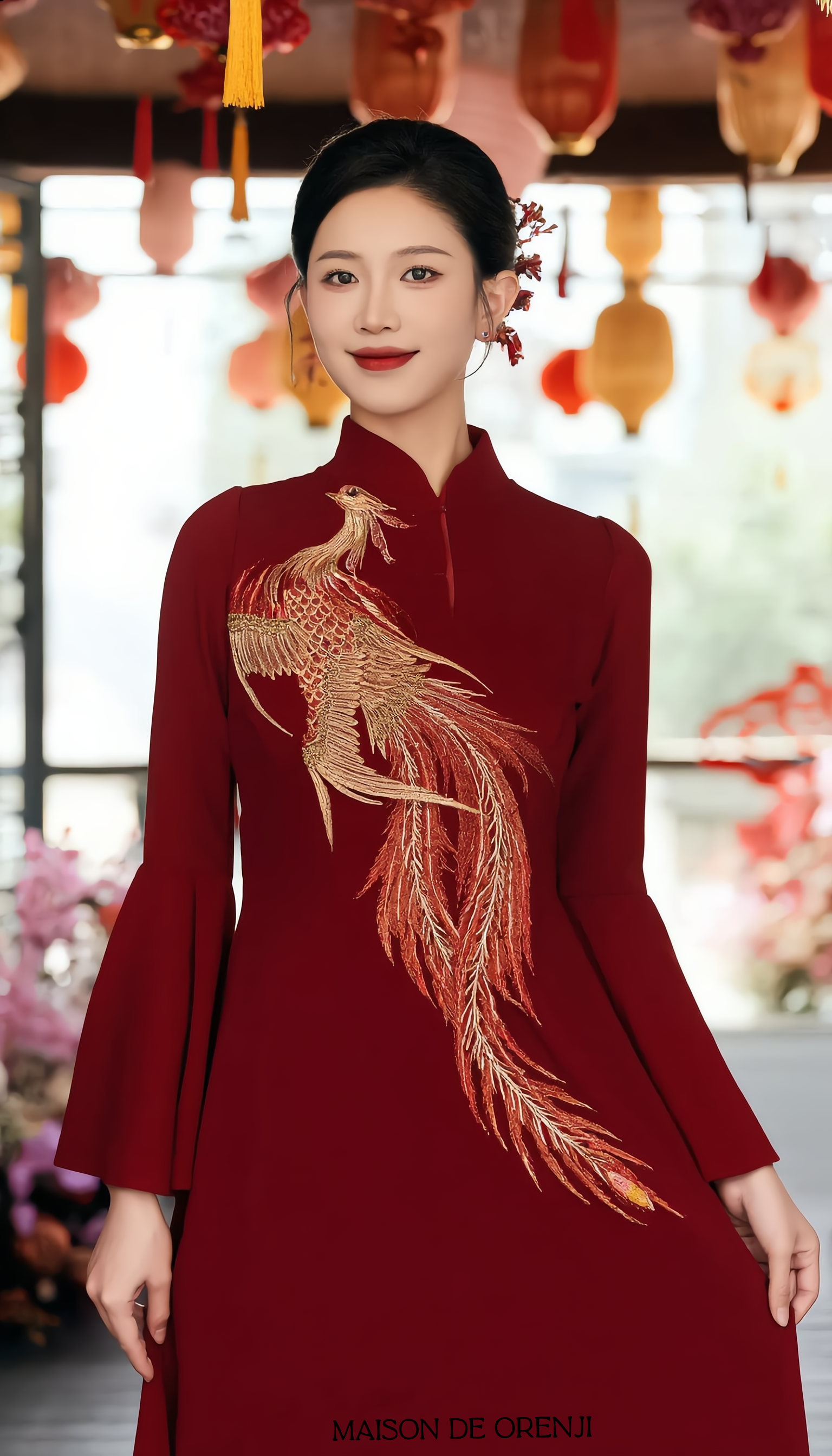 Áo dài cưới 04