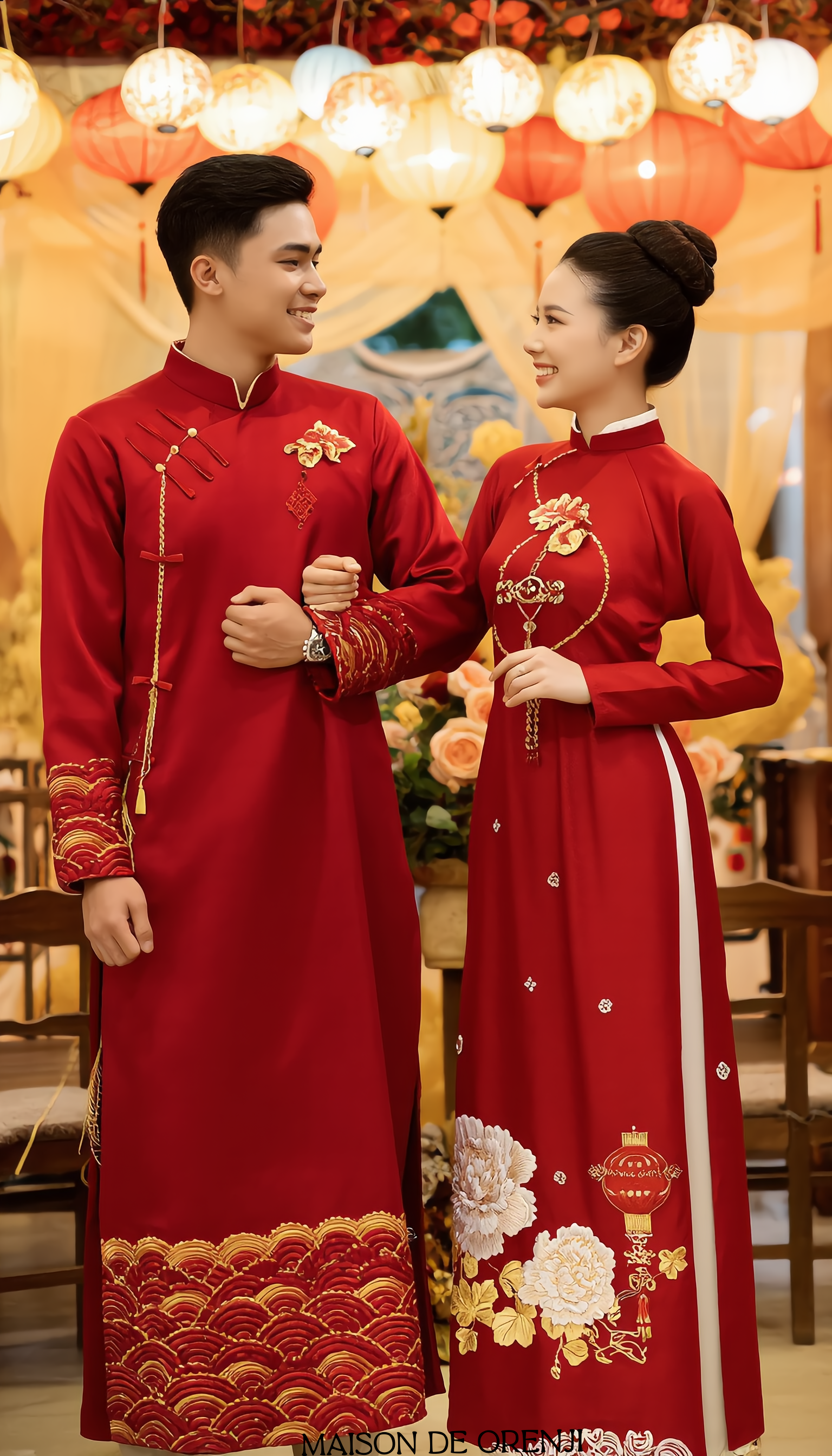 Áo dài cưới 08
