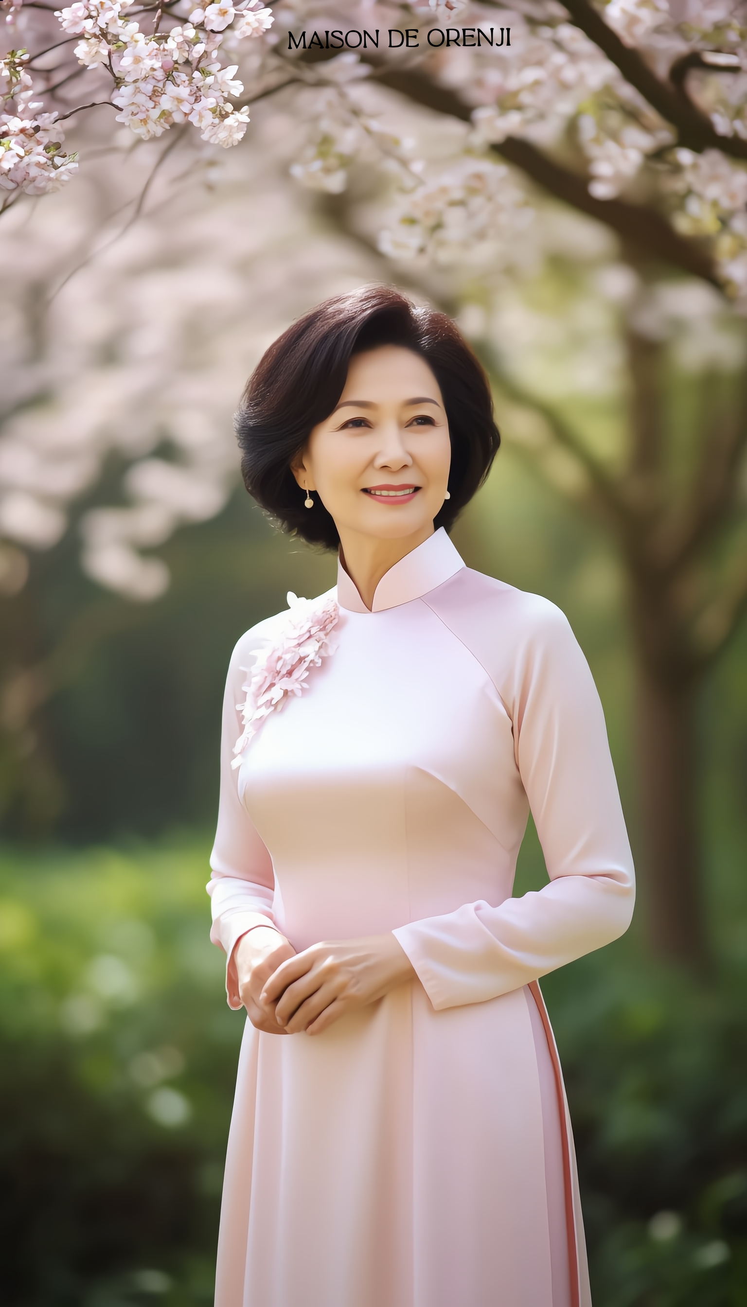 Áo dài bà sui 02