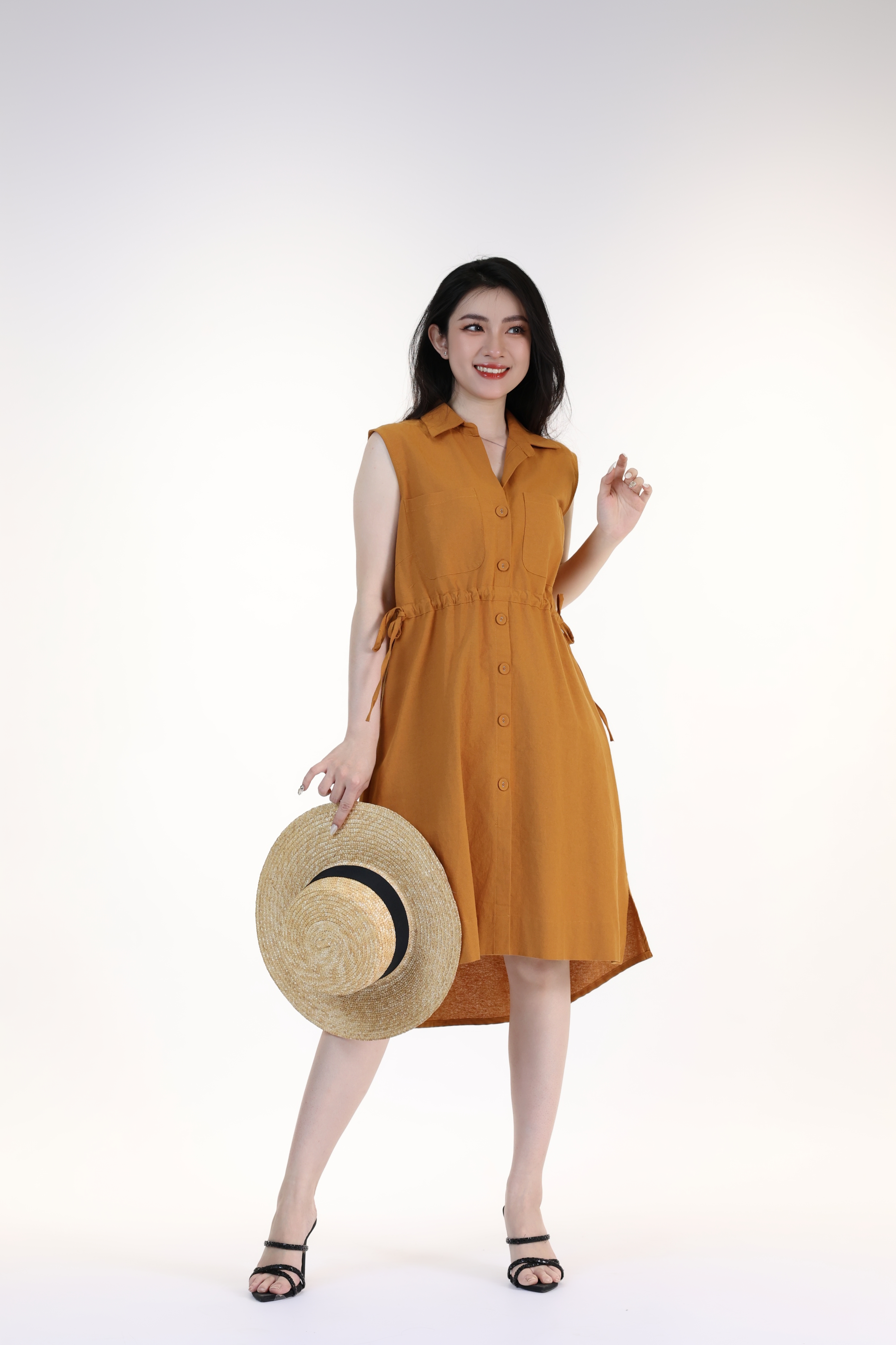 Đầm sơ mi thời trang