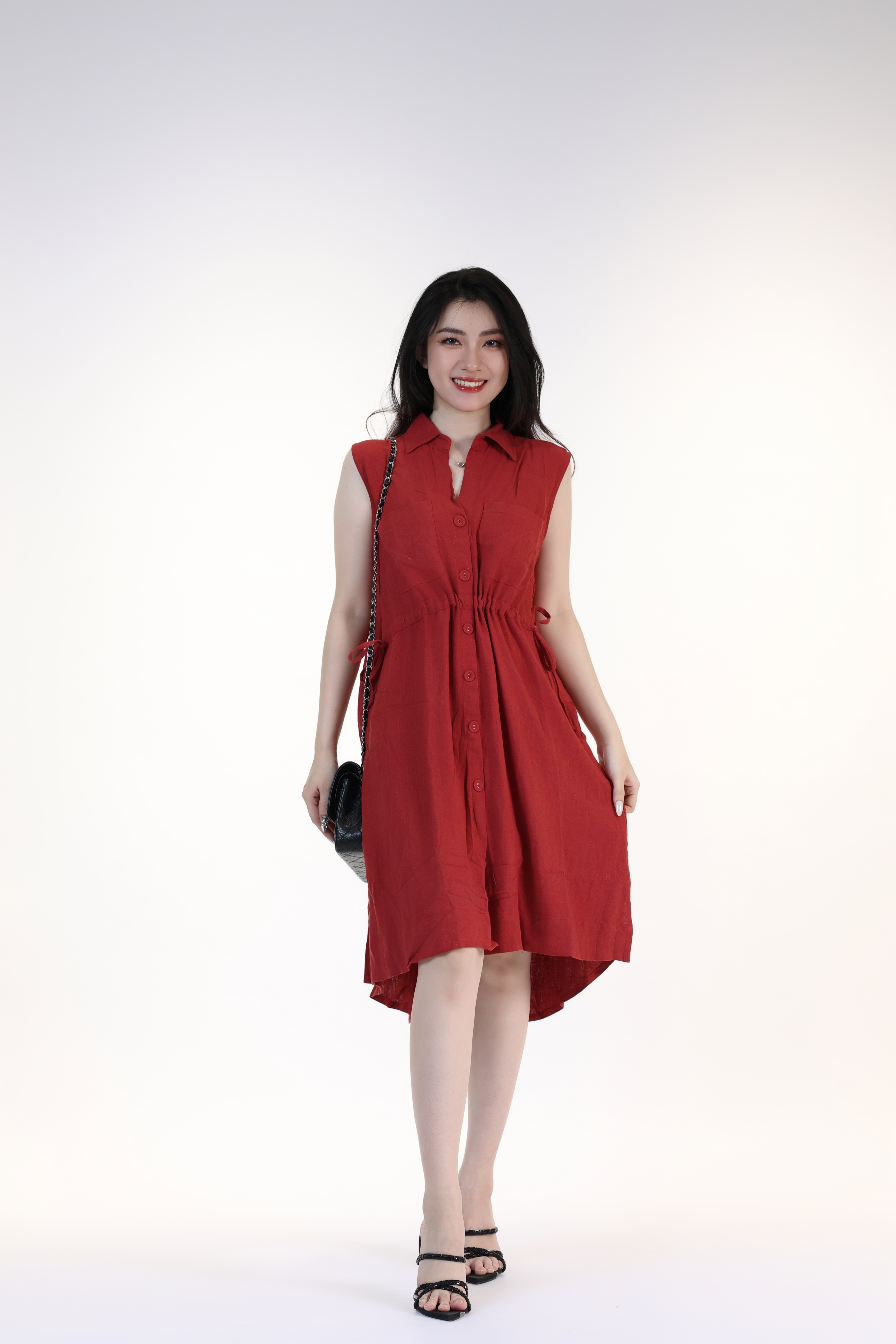 đầm sơ mi thời trang